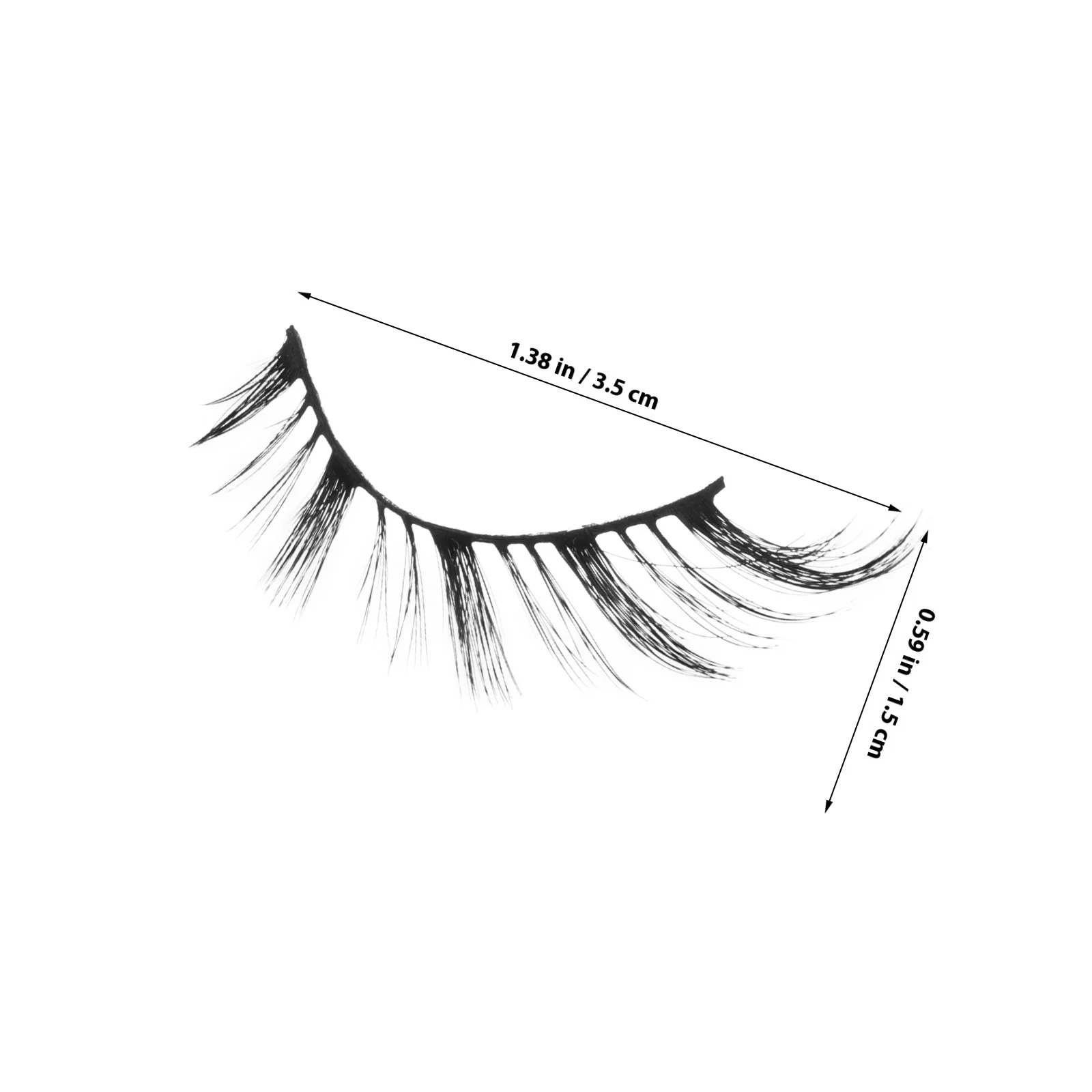 7 paires de faux cils vaporeux en forme de renard, aspect naturel, faciles à appliquer pour les débutants et les professionnels