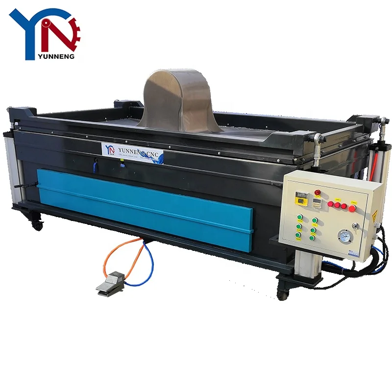 3D Vacuum Sublimation Heat Press Machine New ABS Thermoforming Wood Veneer Forming Machine Sheet Pattern