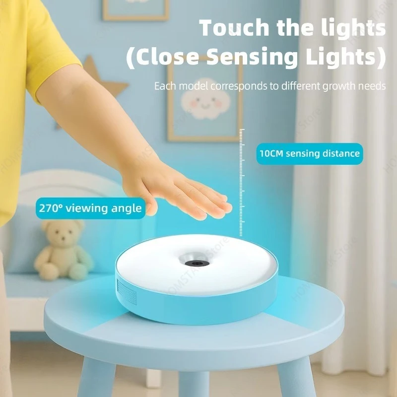 Wireless Reaction Light Set, Touch‑Activated 4Game Modes Toy, Boost HandEye Coordination Agility, Kids Early Education Play Gift