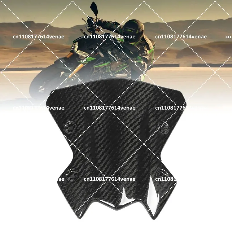 Motorcycle Windshield Windscreen Carbon Fiber Protective High Toughness for Z900 2020 2021 2022 2023
