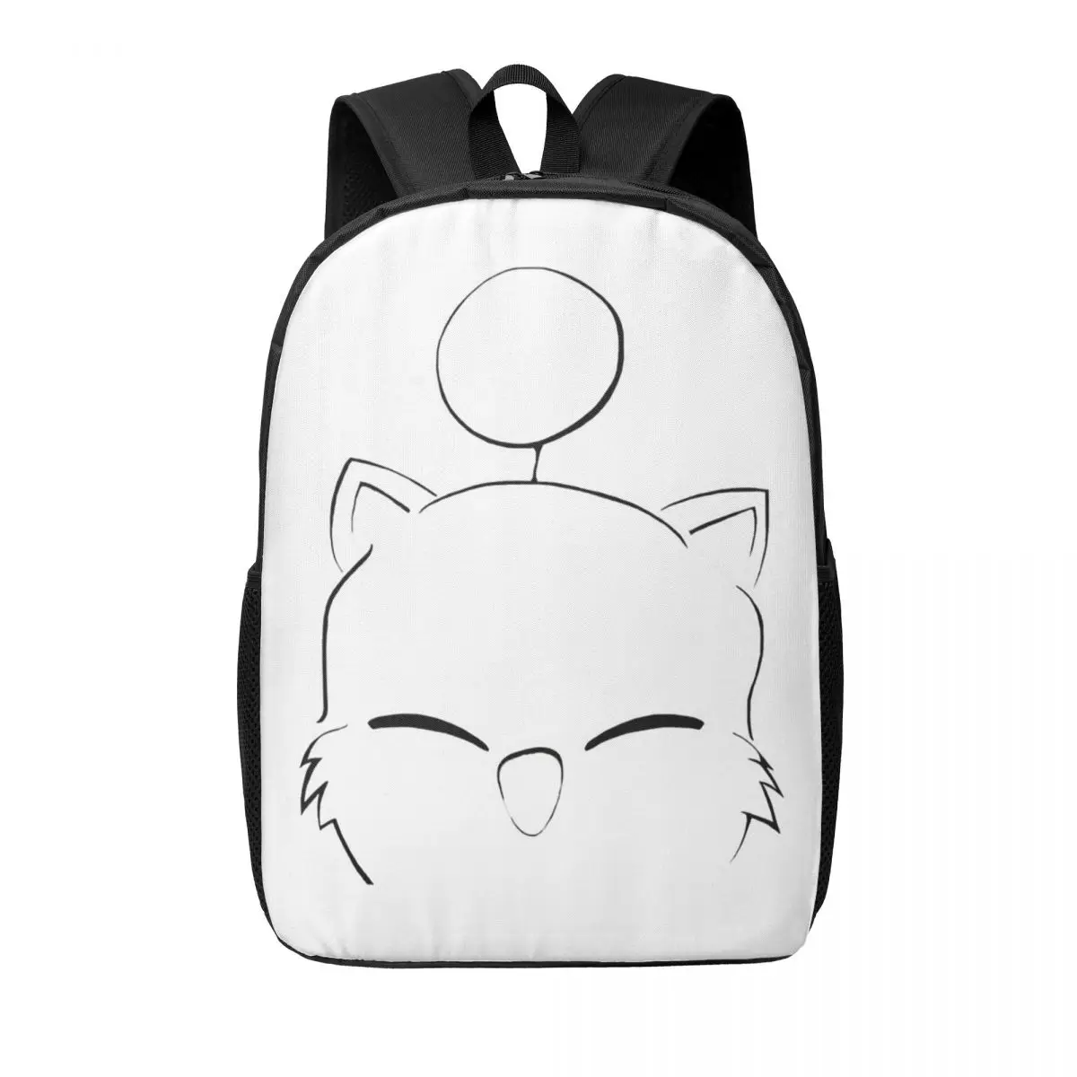 moogle-kupo-final-fantasy-mulher-mochilas-meninos-menina-bookbag-casual-criancas-bolsas-escolares-portabilidade-mochila-de-viagem-bolsa-de-ombro