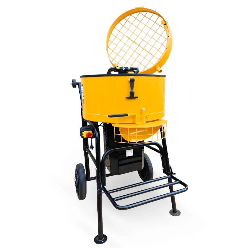 Vertical Forced Action Concrete Mixer for Large Medium and Small Construction Sites Stone Cement Mortar Flat Mouth Mixer
