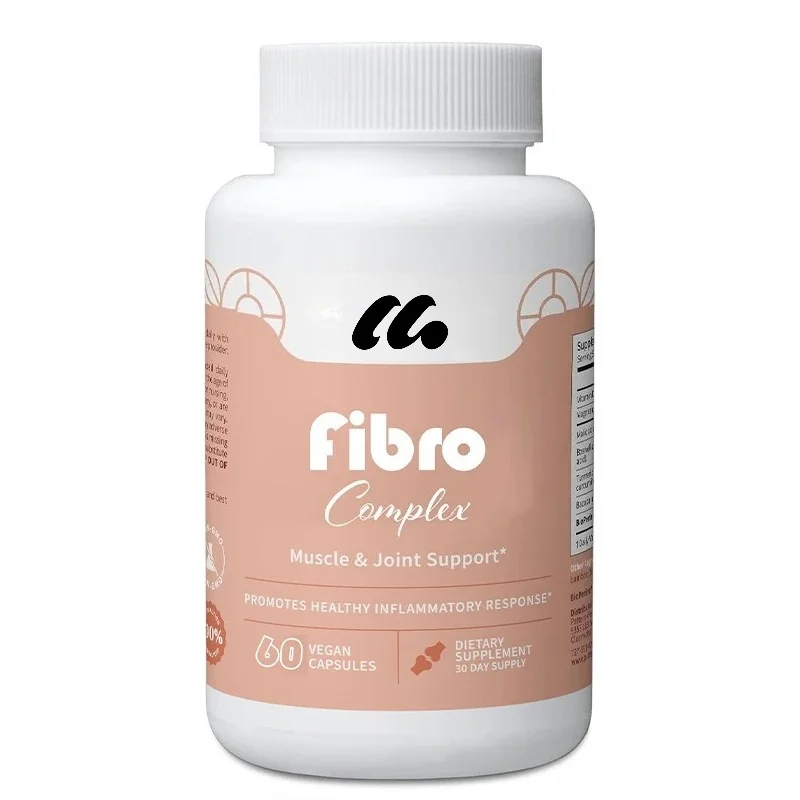 Fibromyalgia Comprehensive Supplement, 60 Vegan Capsules, Formula for Nutrient Absorption, Supports Muscle and Joint Health