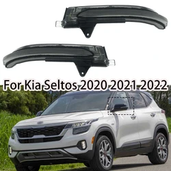 Left Right Car LED Side Rearview Mirror Signal light For Kia Seltos 2020 2021 2022 Auto Rear view mirror turn light stop light