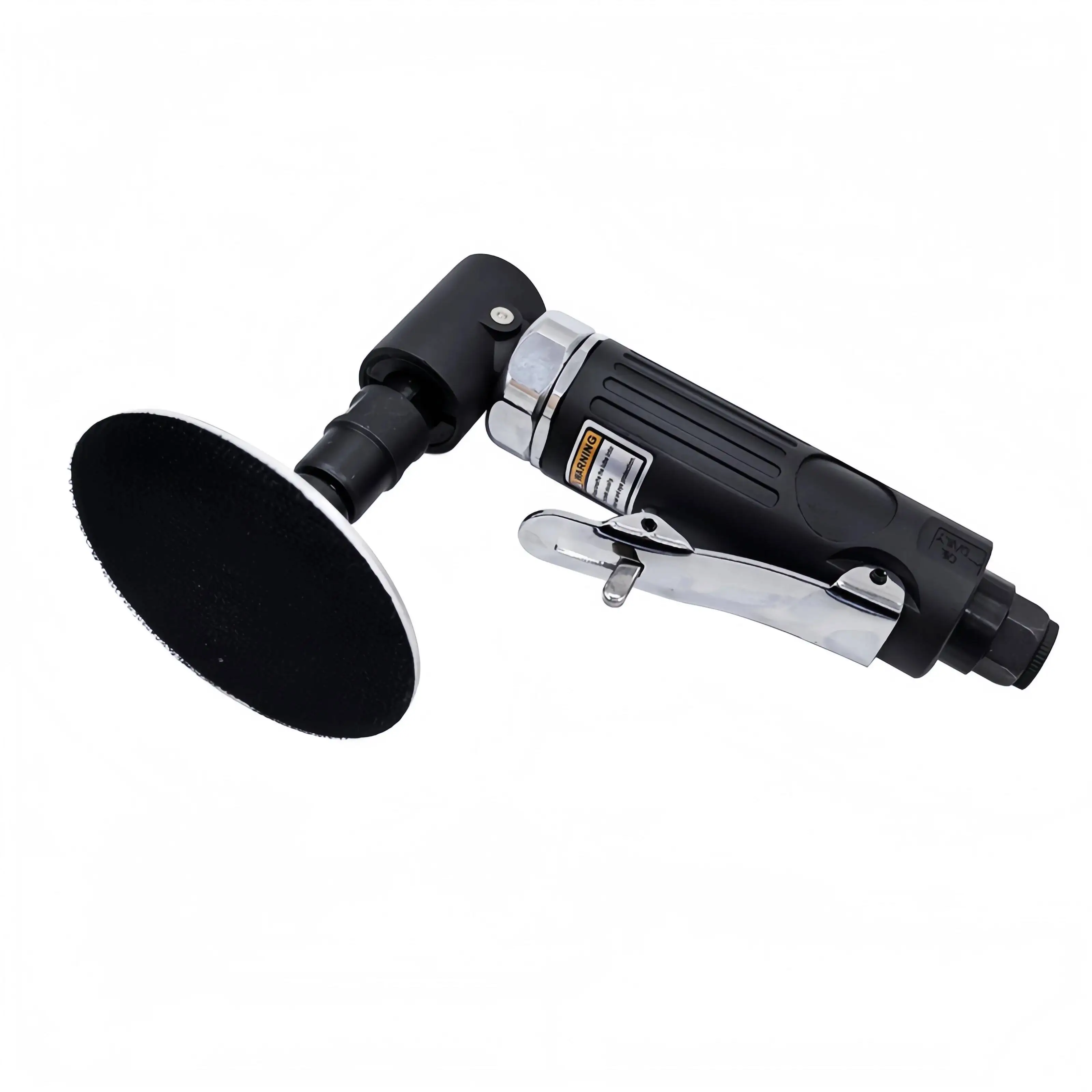 Utensile rotante pneumatico ad alta velocità per smerigliatrice angolare ad aria da 90 gradi con 3 dischi per lucidatura dei metalli per la molatura della vernice in acciaio per incisione