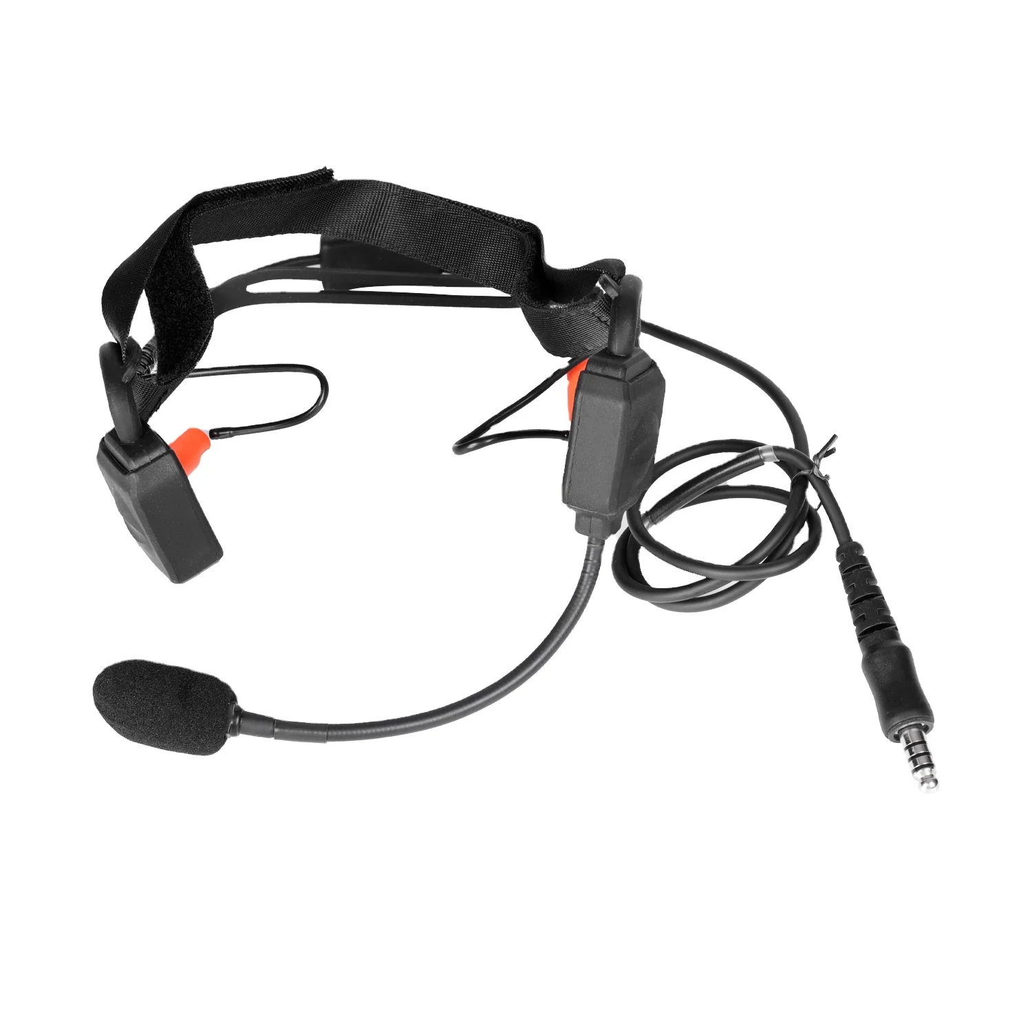 IP68 Waterproof Bone Conduction Speaker and Flexible Microphone Headset