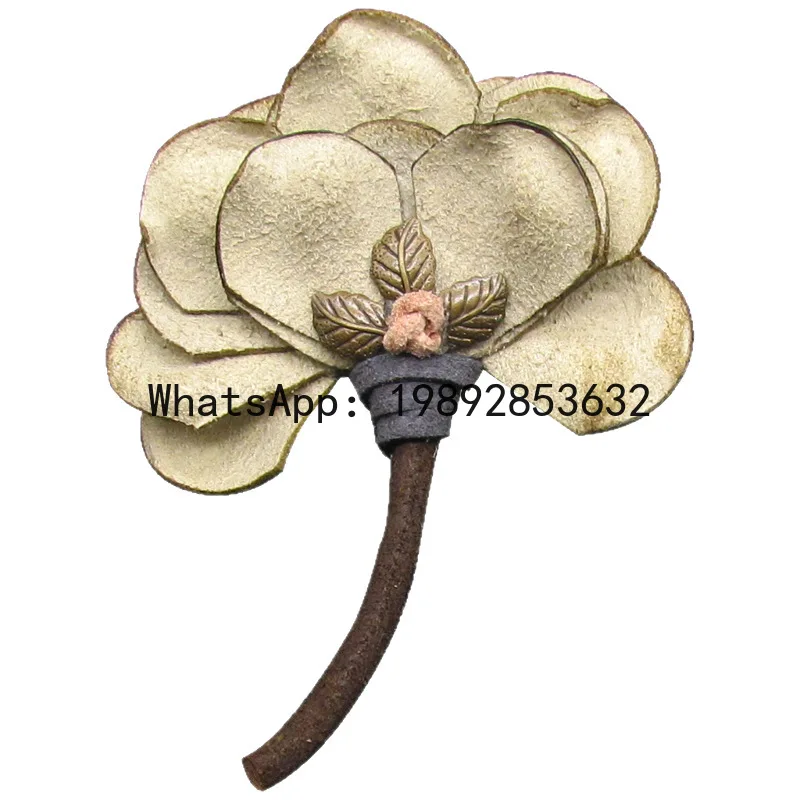 

PYJ retro coat corsage personalized simple suit brooch decorative coat shawl cheongsam accessories