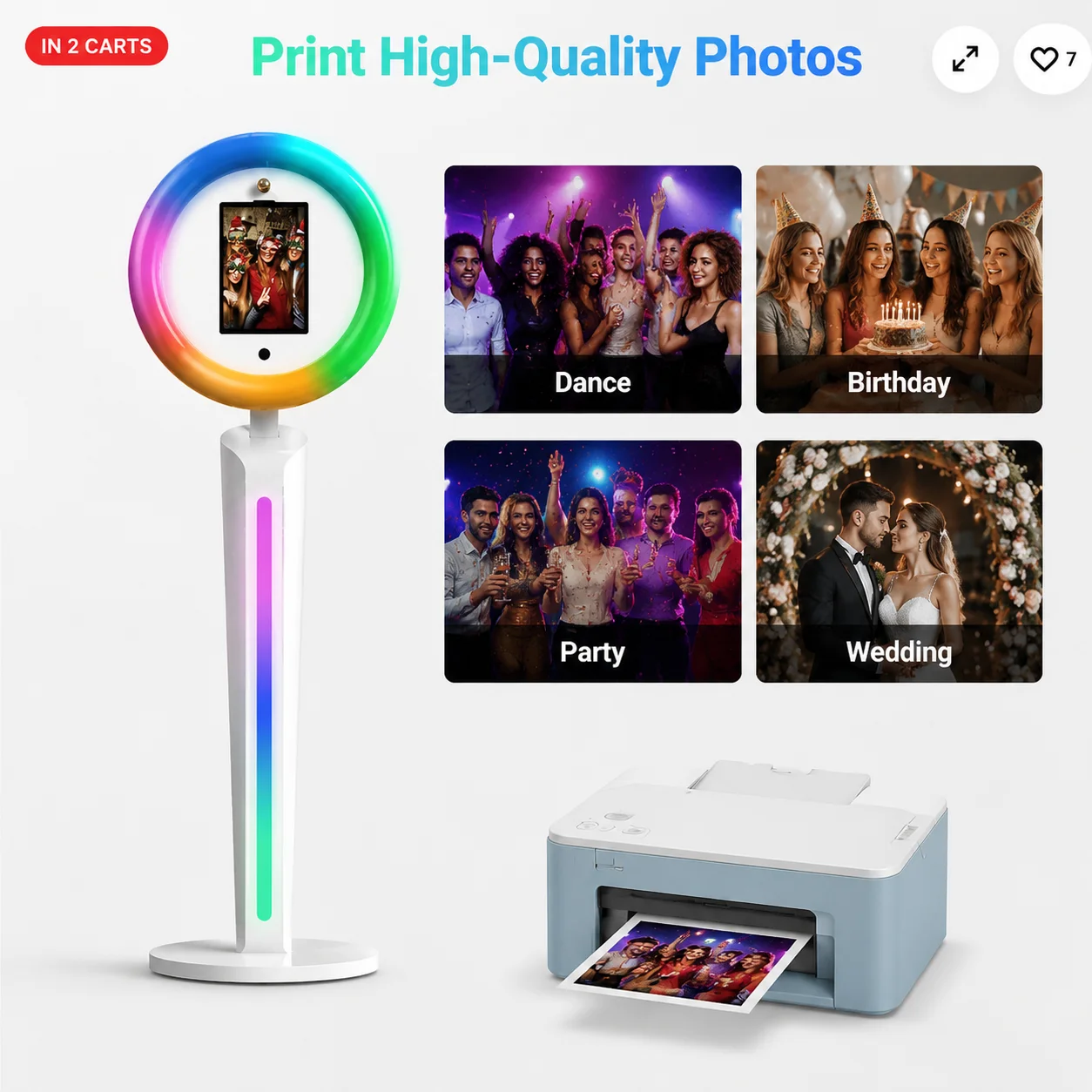 ธุรกิจให้เช่าบูธถ่ายภาพแบบพกพา - Photo Booth Machine บทวิจารณ์และราคา