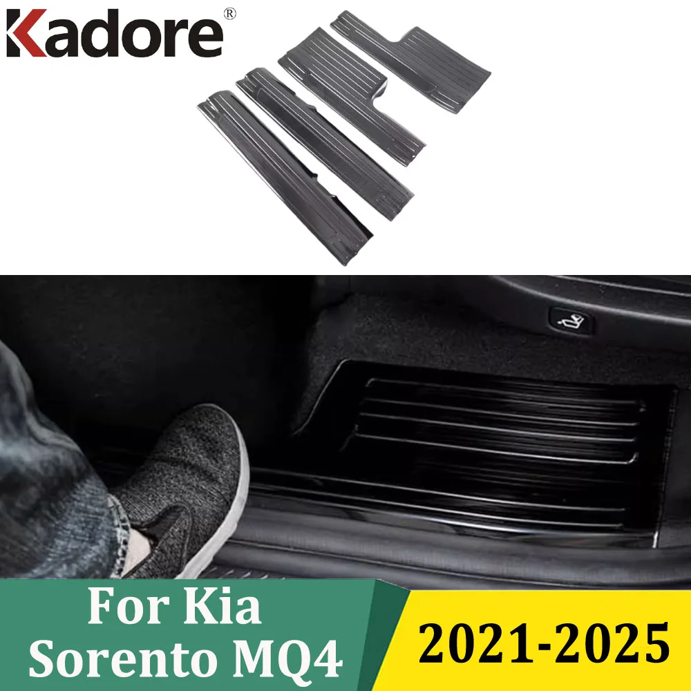 

Для Kia Sorento 2021-2025: Накладки на пороги, защитные наклейки, декоративные накладки на педали, внутренние автомобильные аксессуары