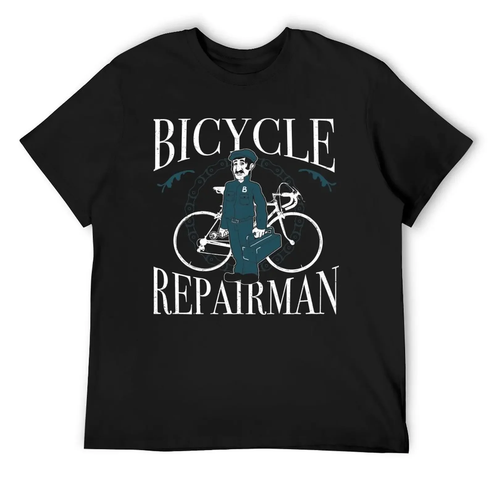 The Bicycle Repair Man T-Shirt tees vintage anime shirt plus size clothes custom t shirt men clothing