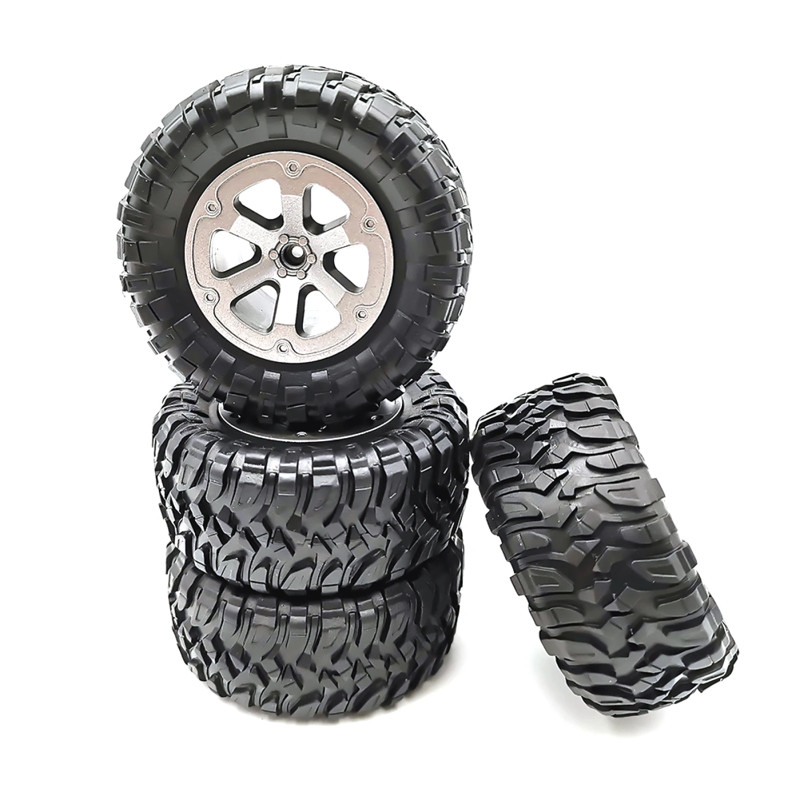 4 قطعة/المجموعة 73.8 مللي متر المطاط عجلة الإطارات حافة ل WPL B16 B36 B-14 C14 1/16 RC سيارة شاحنة استبدال ترقية أجزاء