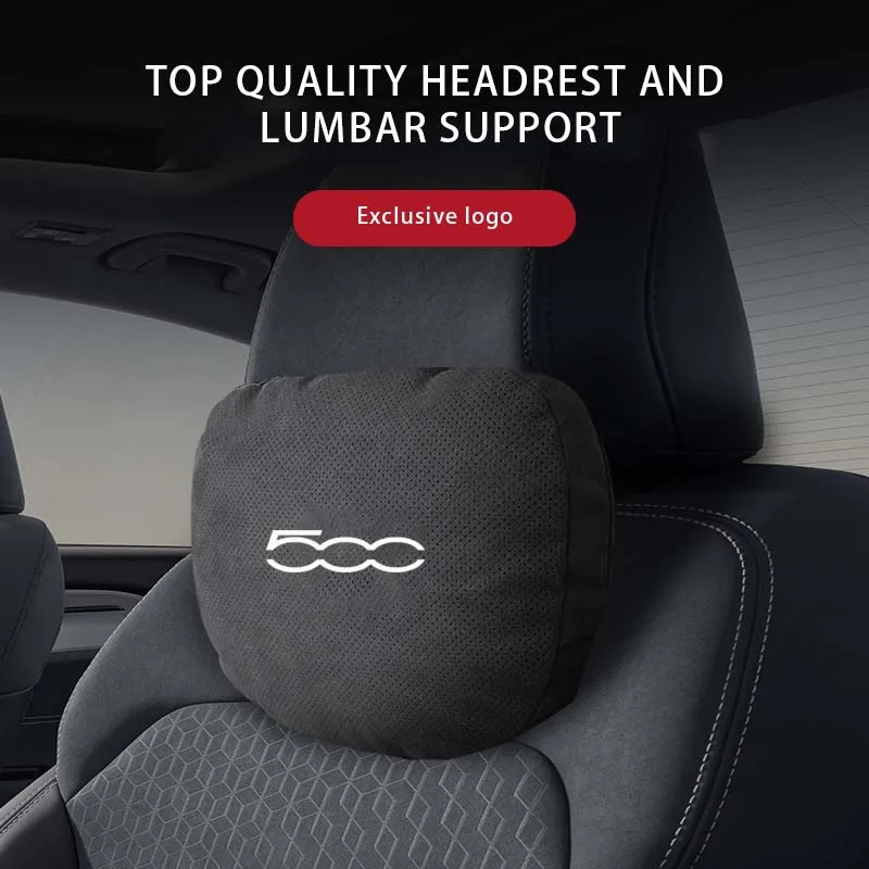 

Car Neck Pillow Seat Headrest Lumbar Support Pillow Spine Protectio Rest Cushion For Fiat 500 500C Aegea Panda Uno Doblo Tipo