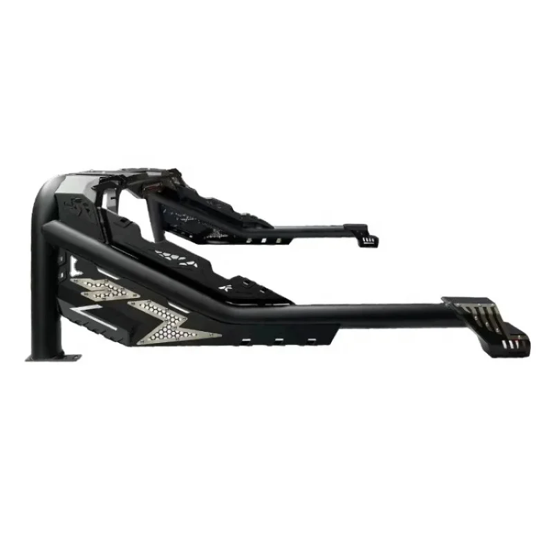 Barra Deportiva de Acero Negro de Alta Calidad con Recubrimiento Electrolítico para Camioneta 4X4, Compatible con F150 Raptor Ranger - Accesorio Decorativo para Auto