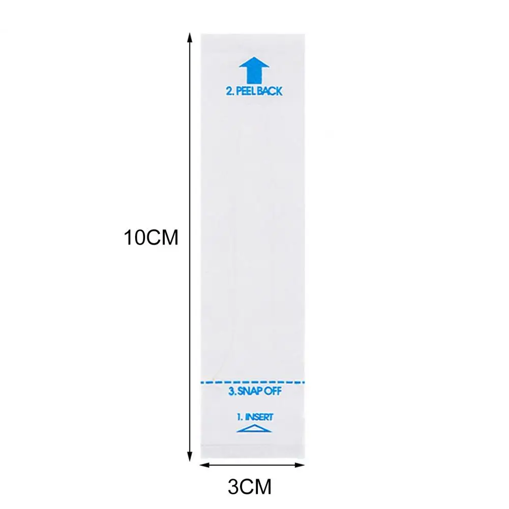 Great Thermometer Sleeve Safe Convenient Dust-proof Digital Thermometer Film Sleeve  Thermometer Film Wide Applied