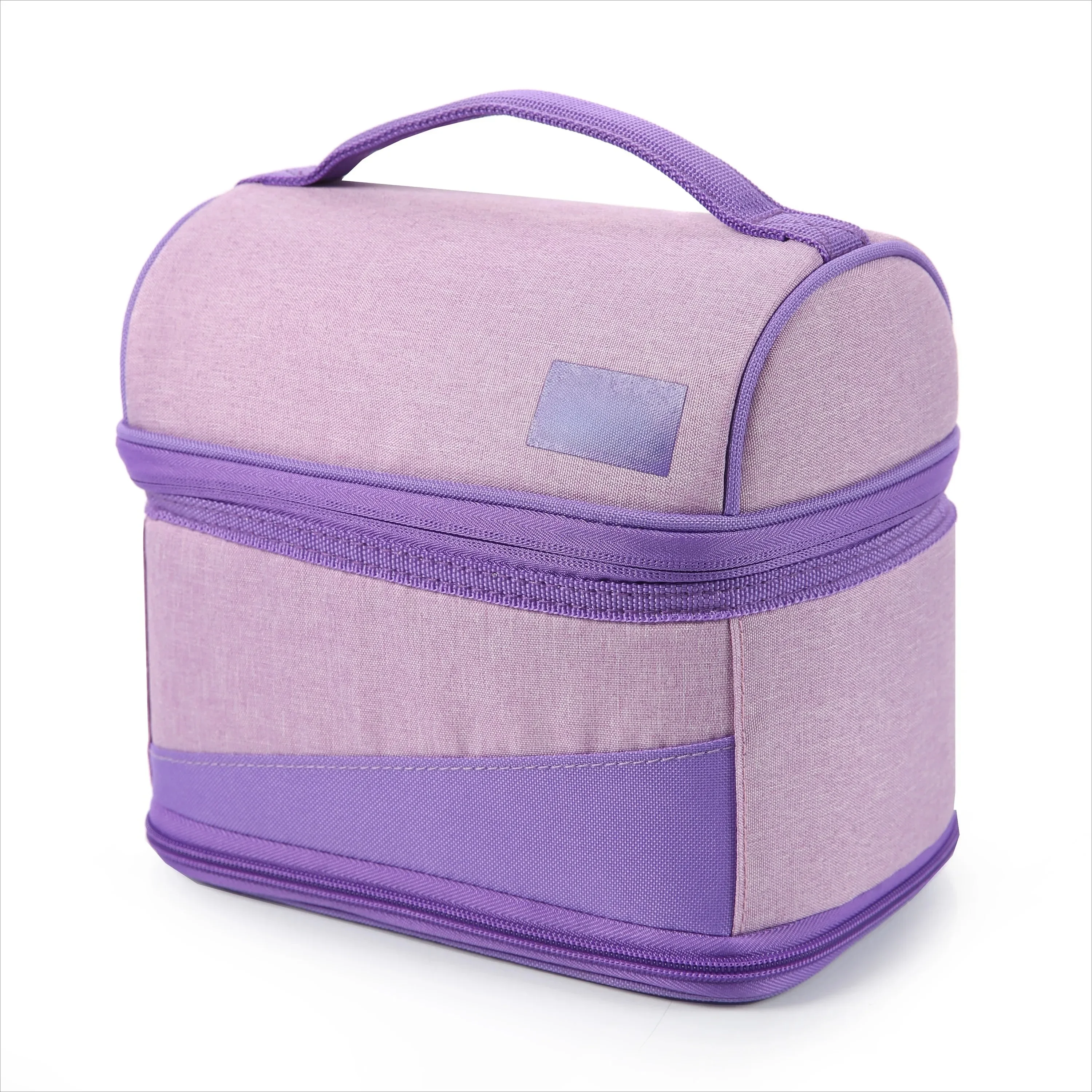 

Expandable Lunch Box with Ice Pack, Lavender Purple Heat insulation and odor prevention