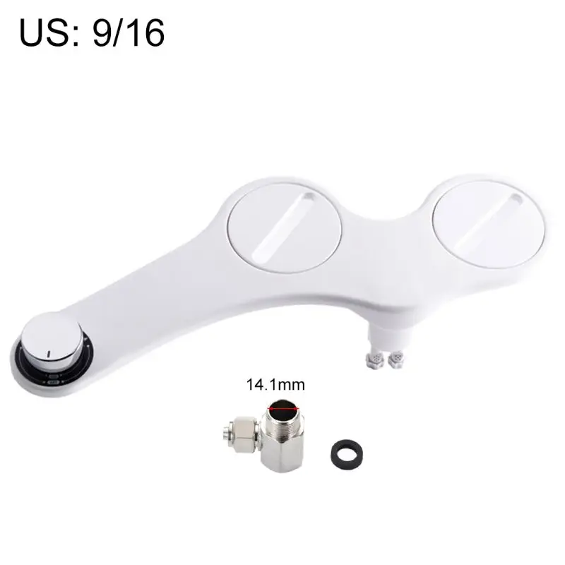 Bathroom Bidet Water Non-Electric Mechanical Bidet Toilet for Seat Attachm