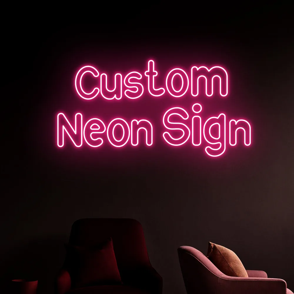 

Neon Led Light Sign Personalized Business Party Wall Decor Bar Party Club Luminous Atmosphere Lamp Custom Neon Sign for Wedding