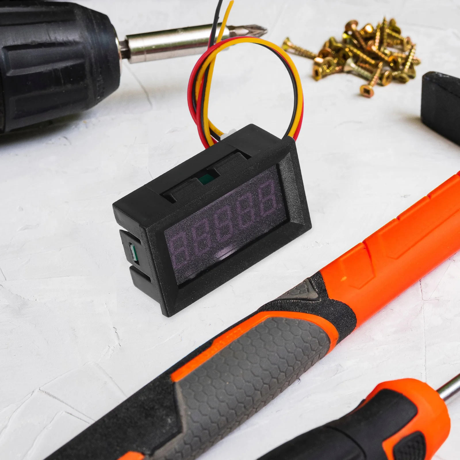 

5-Digit Digital Voltmeter High Precision 33V Voltage Measurement for Lab Industrial Electronic Repair Applications