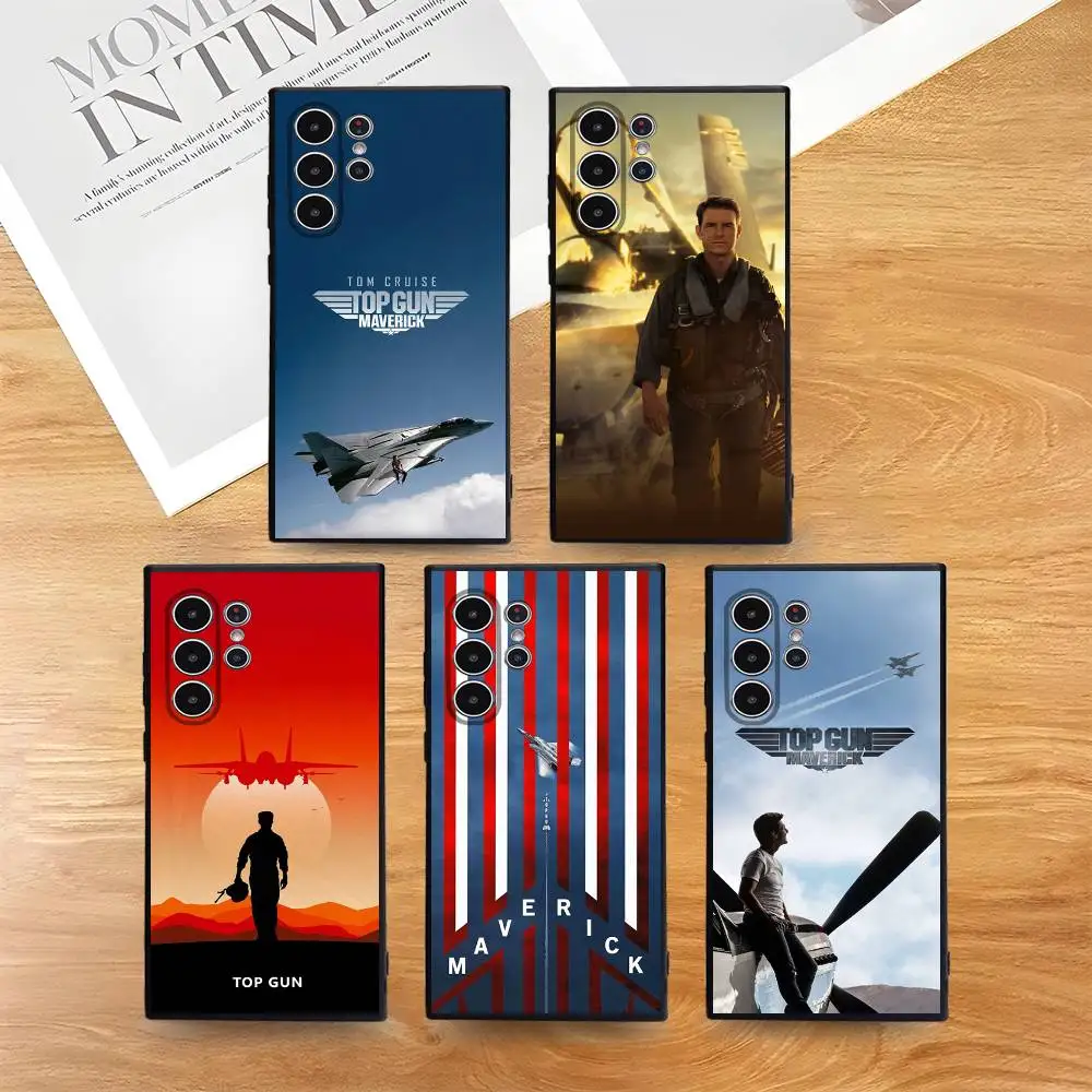 

Top Gun M-Maverick Phone Case For Phone S Series S21 S22 S23 S24 S25 FE Plus Ultra TPU Soft To Skin-friendly Case