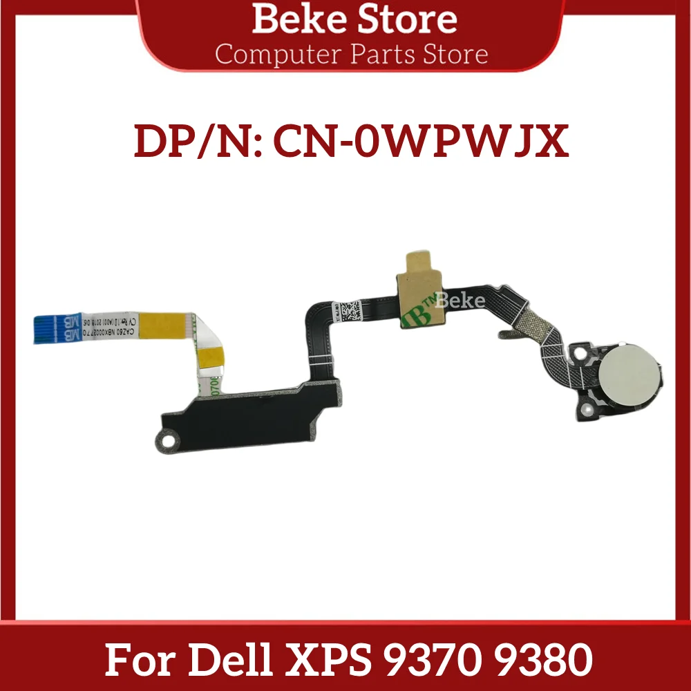 

Beke New Original For Dell XPS 9370 9380 Fingerprint Reader Power Button Board 0WPWJX WPWJX Fast Ship