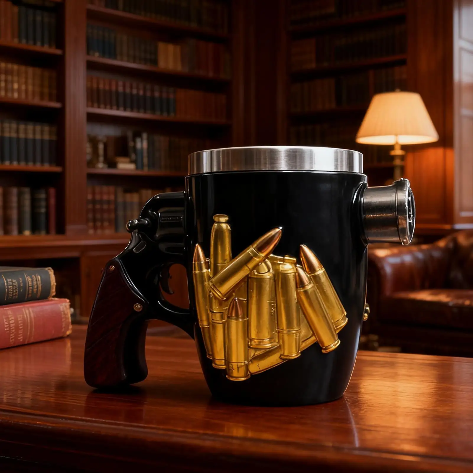 

Cool Coffee Mugs for Men 350ml Funny Novelty Party Decor Stainless Steel Coffee Cup for Cold Weather Picnic Outdoor Camping