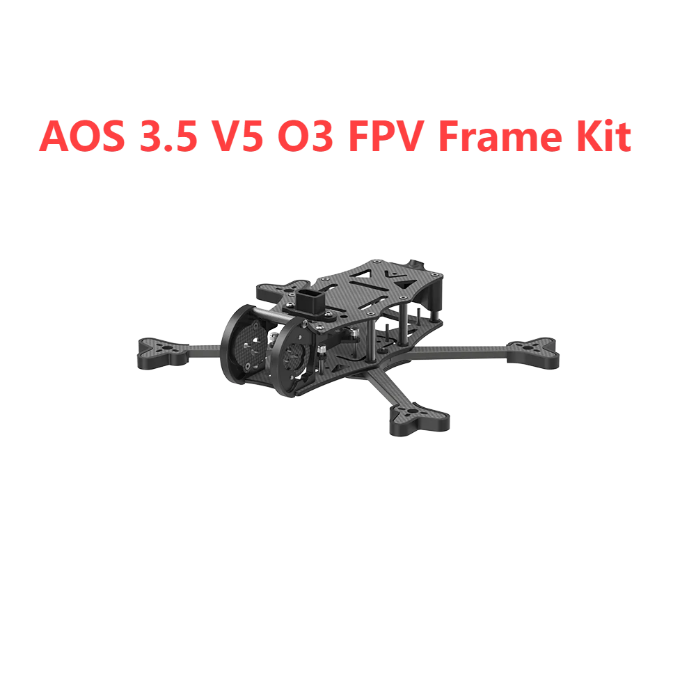 

AOS 3.5 V5 O3 FPV Frame Kit with 4mm arm for FPV Frame FPV Racing Frame For O3 Air Unit HD Carbon Fiber Quadcopter Frame Kit