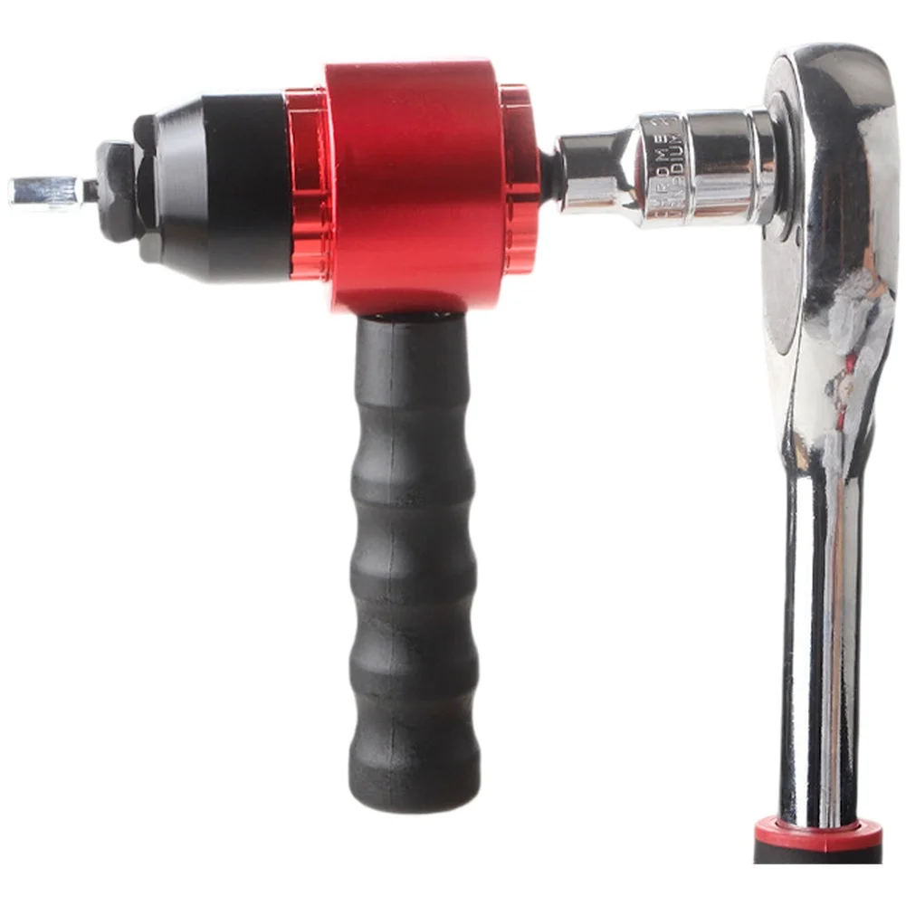 For Mechanical Repairs Electric Rivet Tool For DIY Projects Adjustable Torque Tool Hand Tool Set Aluminum Alloy Construction