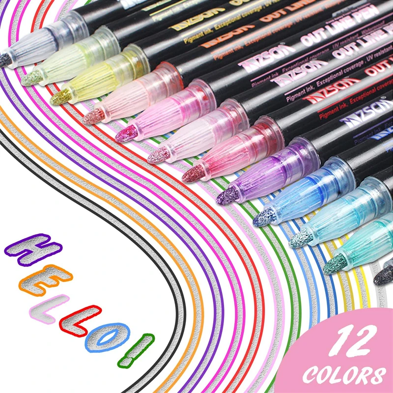 ZSCM 8/12/21/24 School Supplies Cute Stationery  Highlighters Markers Office Accessories Korean Stationery  Office Accessories