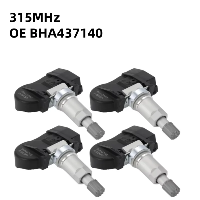 

4 Pcs BHA437140 Tire Pressure Sensor 315MHz for Mazda 6 2005-2015 2018-2021 Tire Pressure Monitoring Sensor