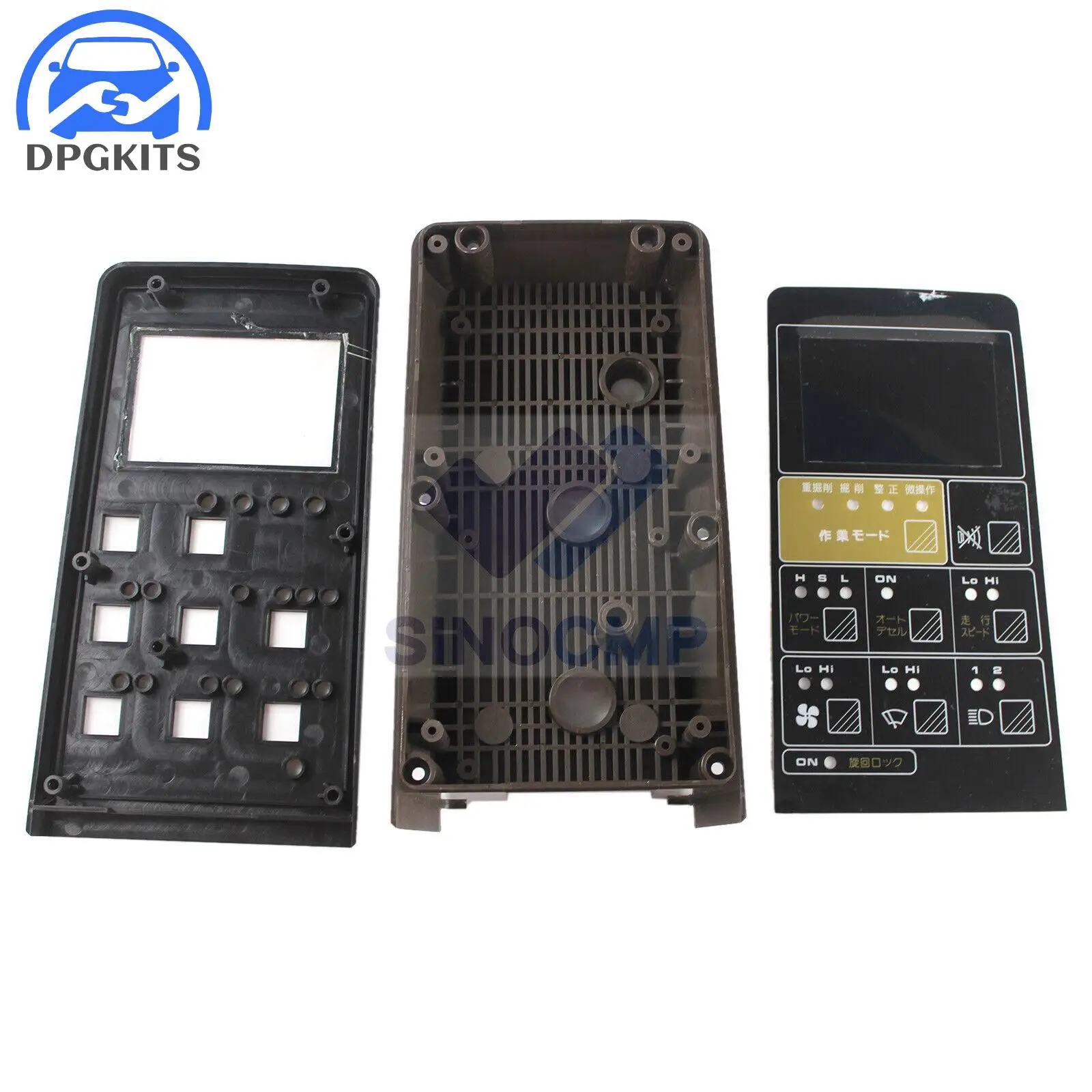 Excavator Monitor Outer Shell Cover For Komatsu PC-5 PC200-5 PC300-5 PC400-5 7824-72-3000 PC400LC-5 7824-72-4000 207-06-X7140