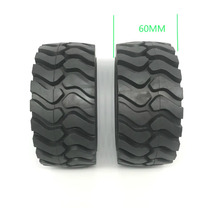 1/14 RC Hydraulic Loader Tire 142mm Outer Diameter Construction Vehicle Model Tire