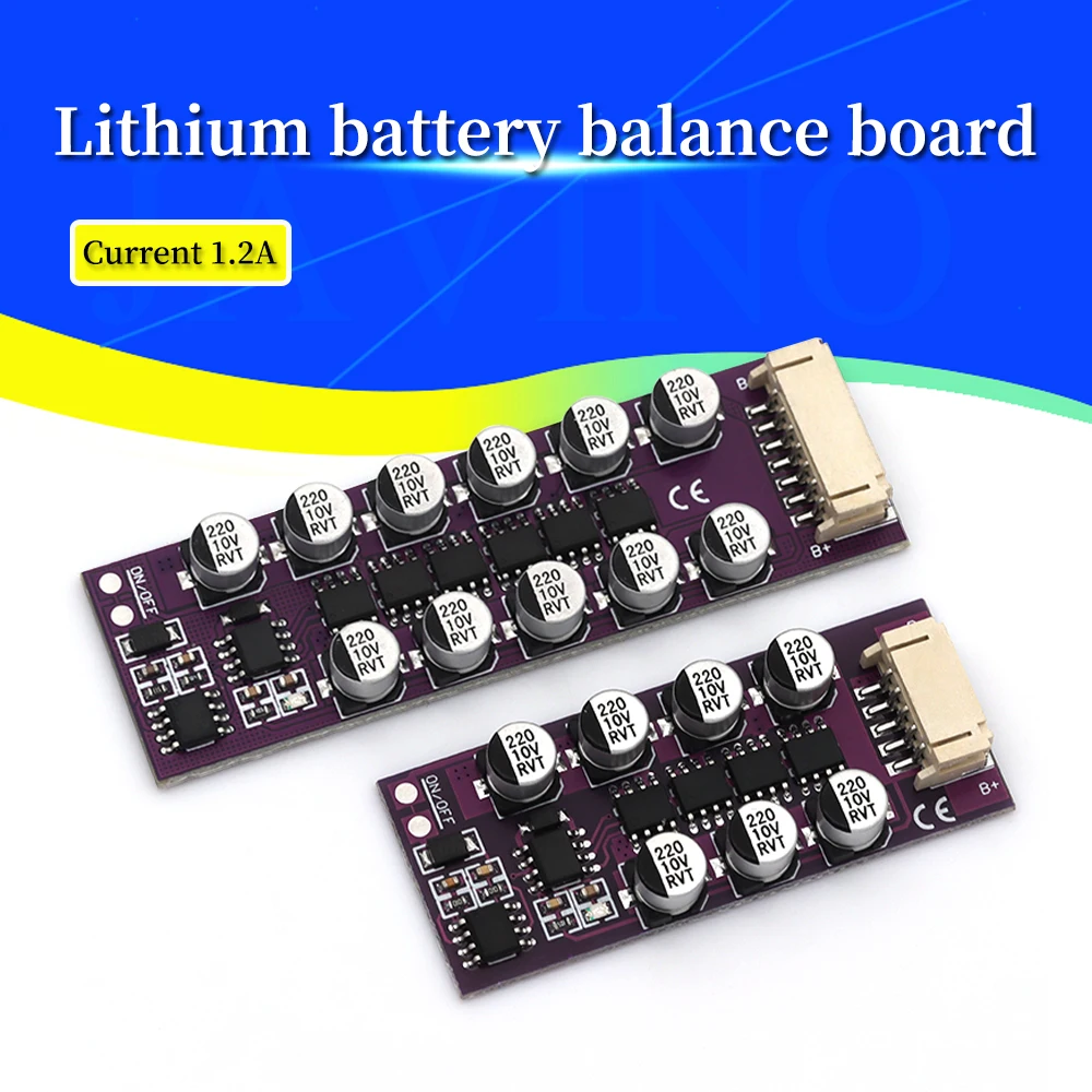 Javino 3S4S 5S6S lithium battery high current capacitive active balancing board energy transfer high precision low heating