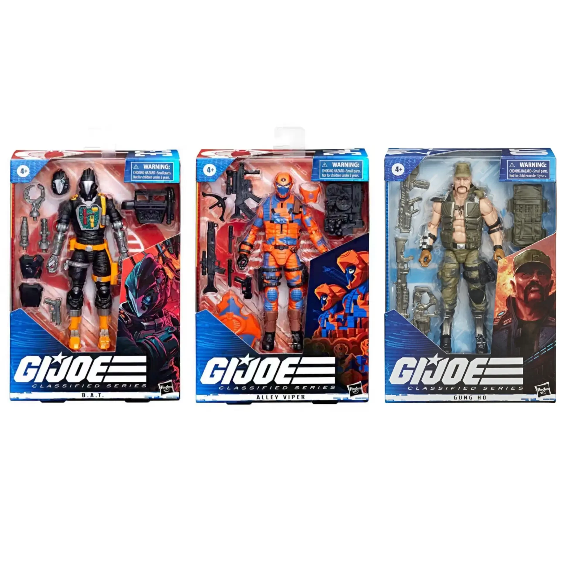 

Gi Joe Classified Cobra Alley Viper B.A.T Gung Ho 6" Action Figure