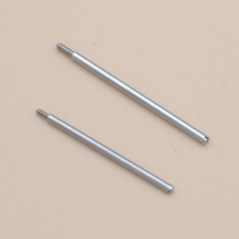 1/2/4 Set 26.5mm 30.7mm Watch Strap Screw Tube Bar Fit Sontos Watch Stainless Steel Bracelet Parts Watch Strap Screw Tube Bar