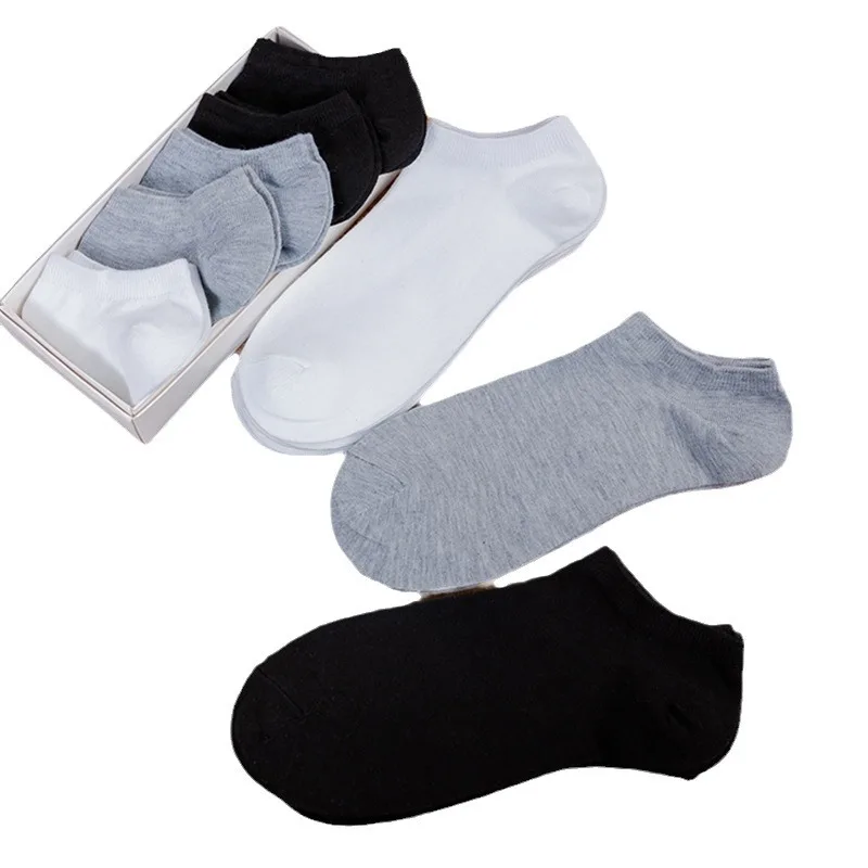 

Men Boat Socks Business Sport Sweat Absorption Mature Summer Autumn Solid Color Soft Non Pilling Ankle Socks 2026 New