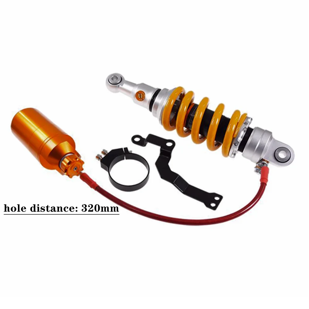 

320mm Dual Damping Adjust Motorcycle Central Rear Shock Absorber For Honda CB650 Suzuki GSX/GW/DL250 Apulia GPR125/150 APR150