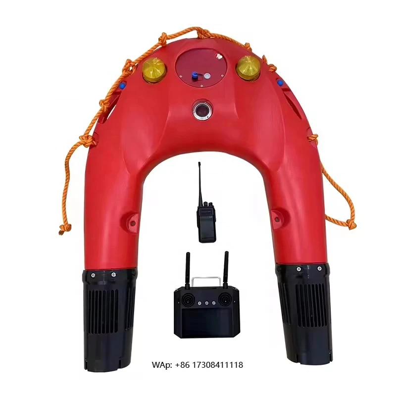 Self-Propelled Water Rescue Boat Marine Lifesaving Equipment Remote Controlled Lifebuoy