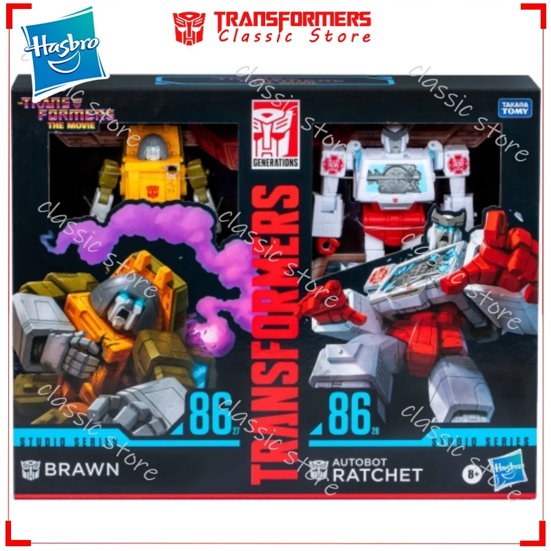 متوفر في المخزون ألعاب المحولات الكلاسيكية سلسلة الاستوديو SS-86-27 براون & SS-86-28 شخصيات الحركة السقاطة Cybertron الأوتوبوت القابلة للجمع #5