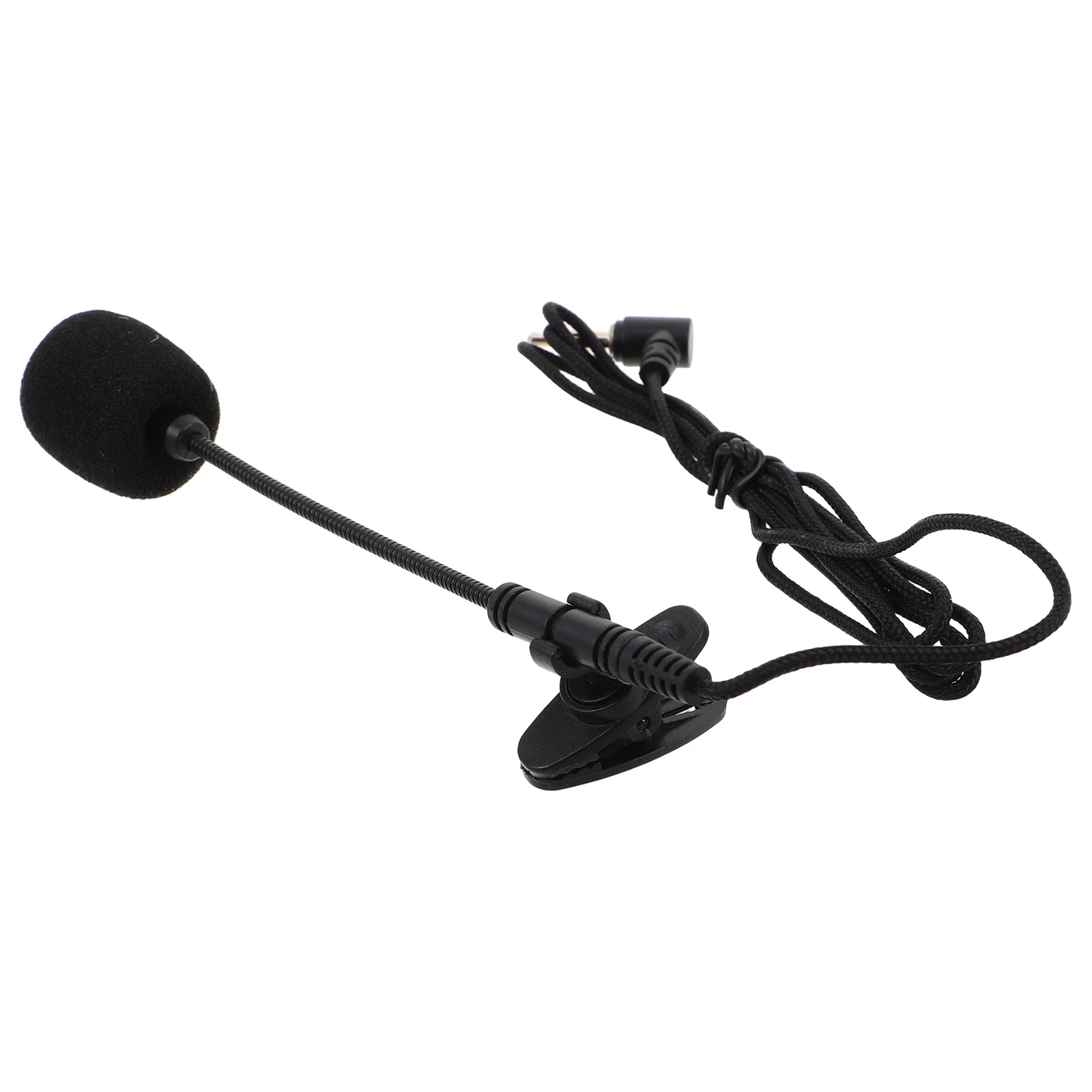 Clipmicrofoon voor audioapparaat Uitgebreid kraagontwerp Duurzaam metalen instrument Pickup Microfoon Spraakversterker Draagbaar