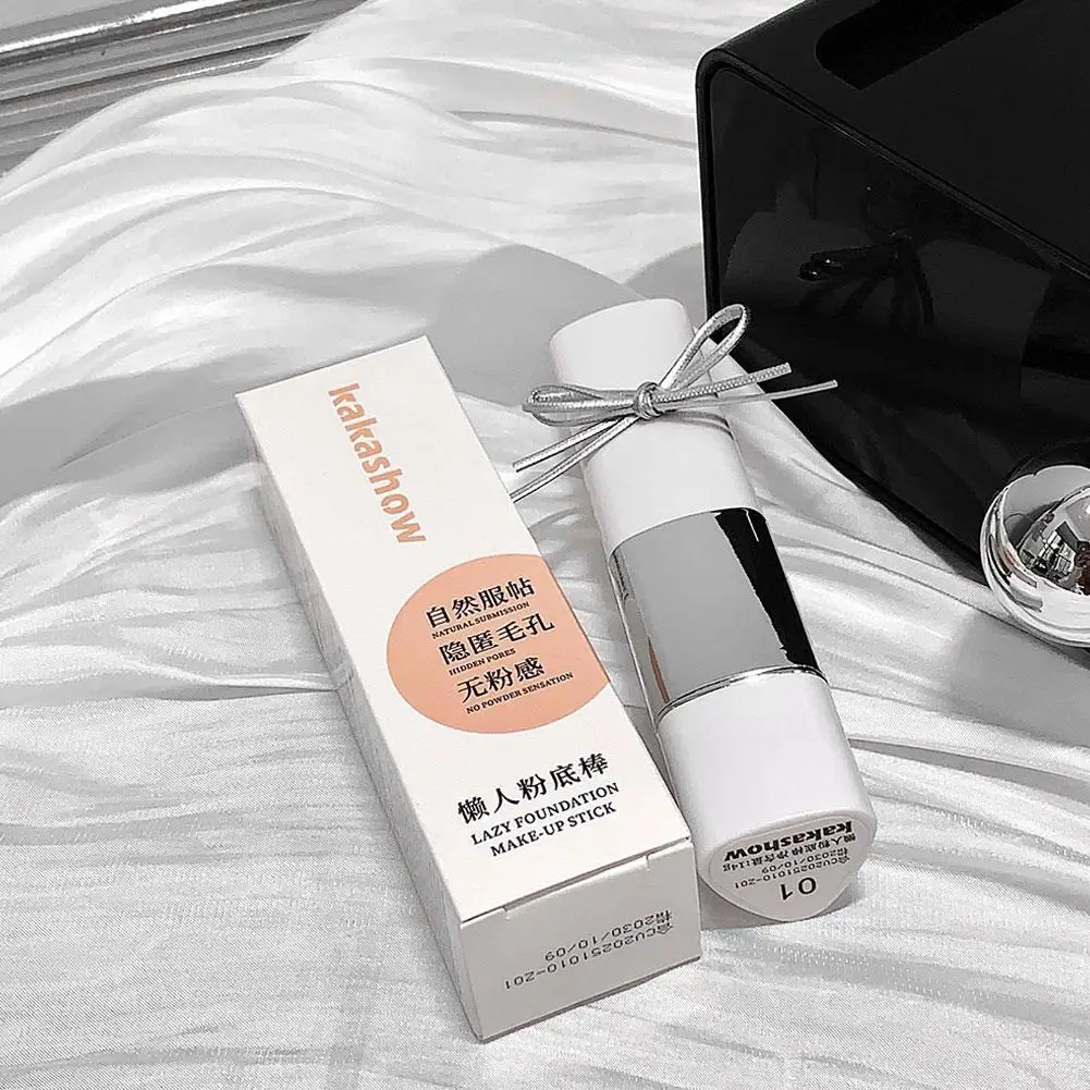 عصا كريم الأساس المحمولة، تصميم سهل الاستخدام، عصا مكياج كريم الأساس قابلة للبناء #4