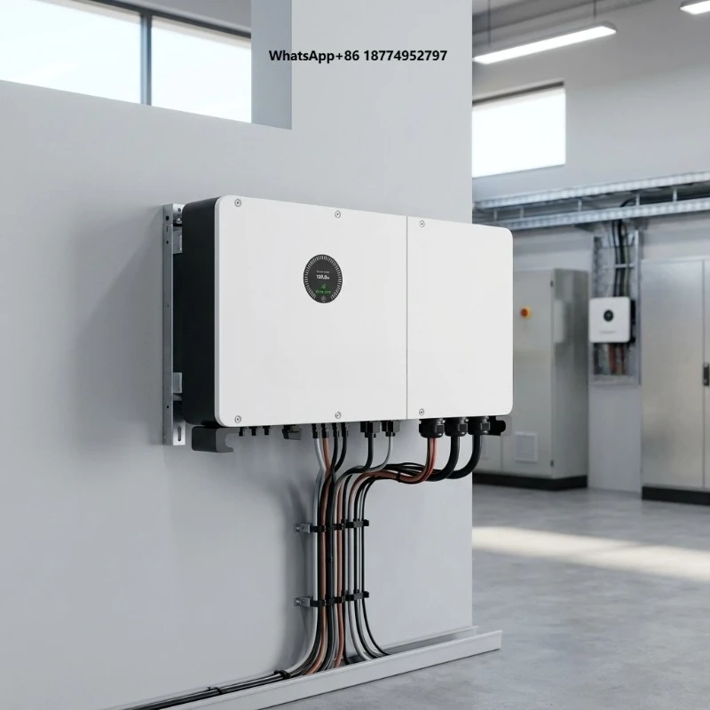 Three Phase Hybrid Solar Inverter DC AC Power Converter 29.9kW 30kW 36kW 40kW 50kW for Hybrid Solar System