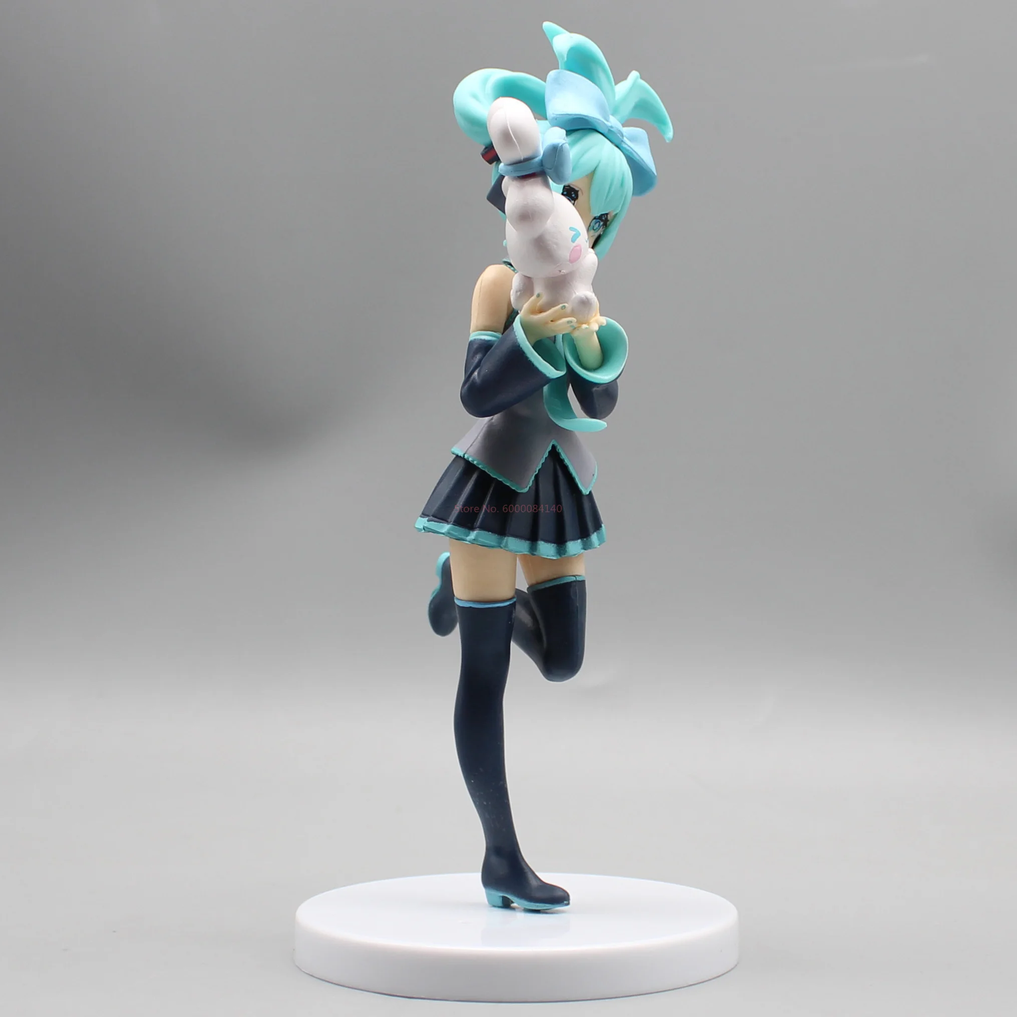 โมเดลการ์ตูน Hatsune Miku ขนาด21ซม. ลายตุ๊กตาขยับแขนขาได้ Cinnamoroll น่ารักทำจาก PVC รูปปั้นของสะสมเดสก์ท็อปของขวัญวันหยุดสำหรับเด็กของเล่น