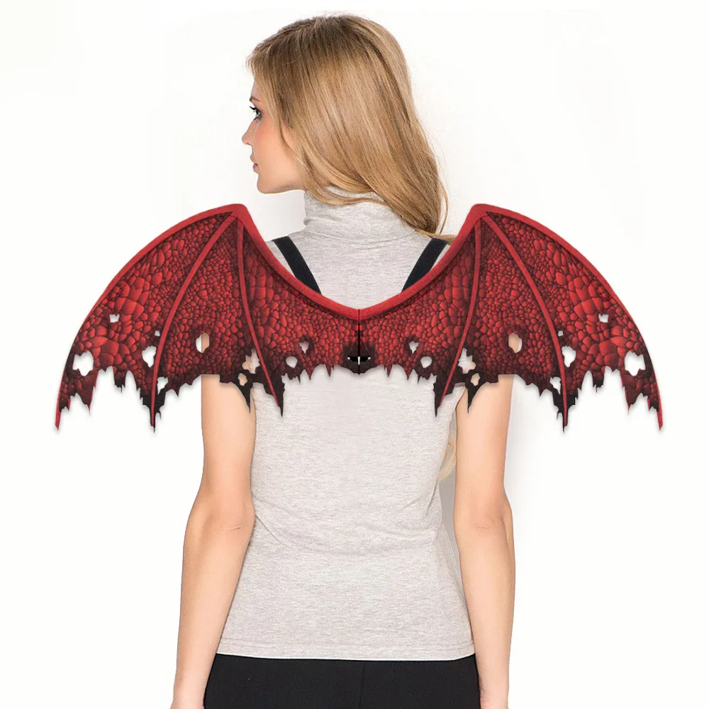 

Halloween Carnival Adult Decor Non-woven Dragon Wings Cosplay Wings Party Prop Stage Supplies for Adults