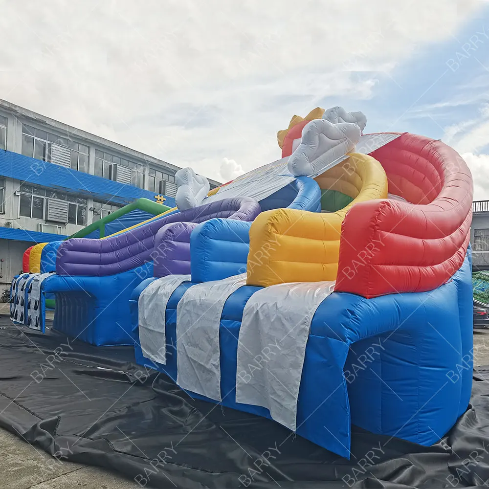 

Comercial Grade Outdoor Large Inflatable Waterslides Inflatable Pool Slide Inflatable Slide for Kids
