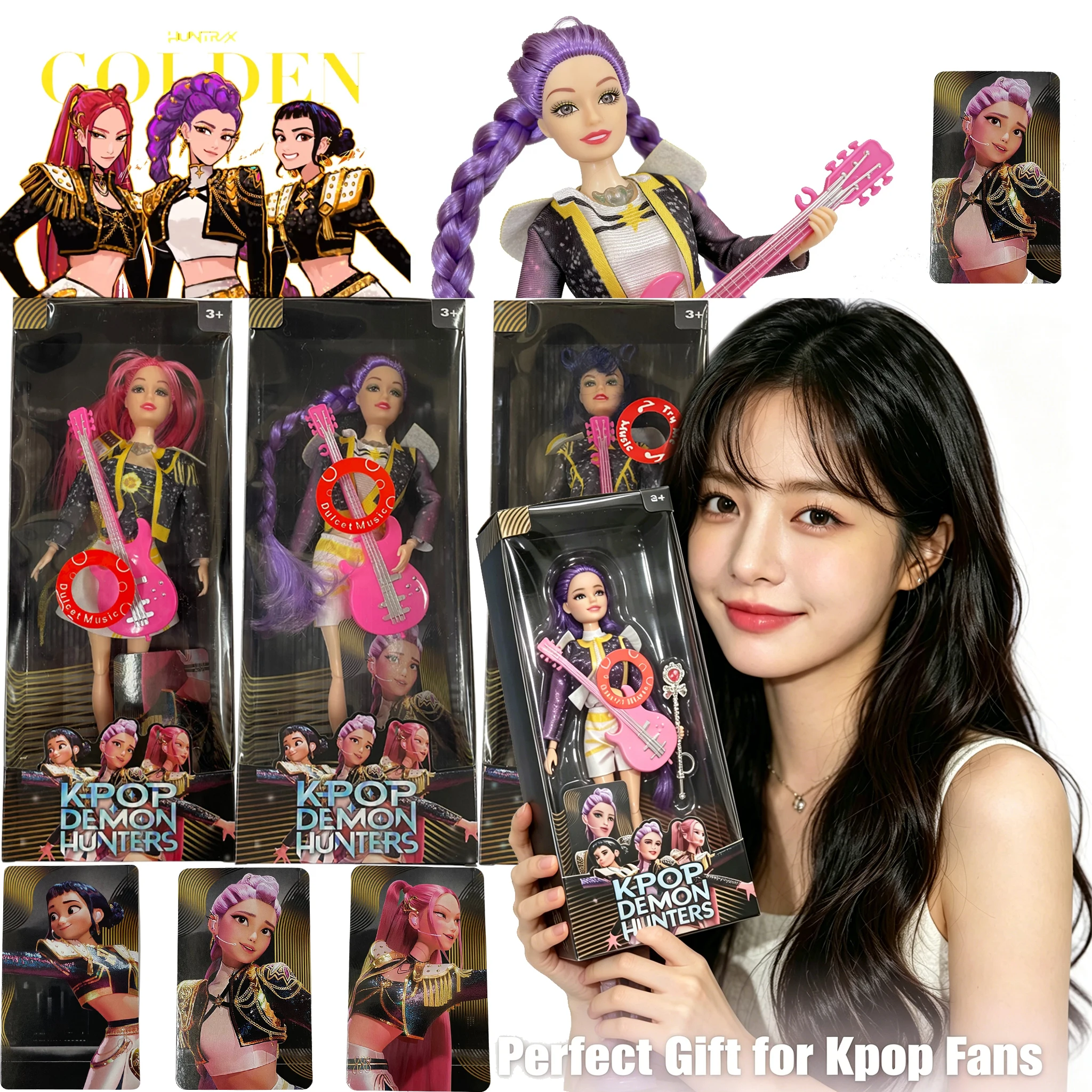 MINISO Kpop Demon Hunters Movi - 3D Printing Character ulasan dan harga