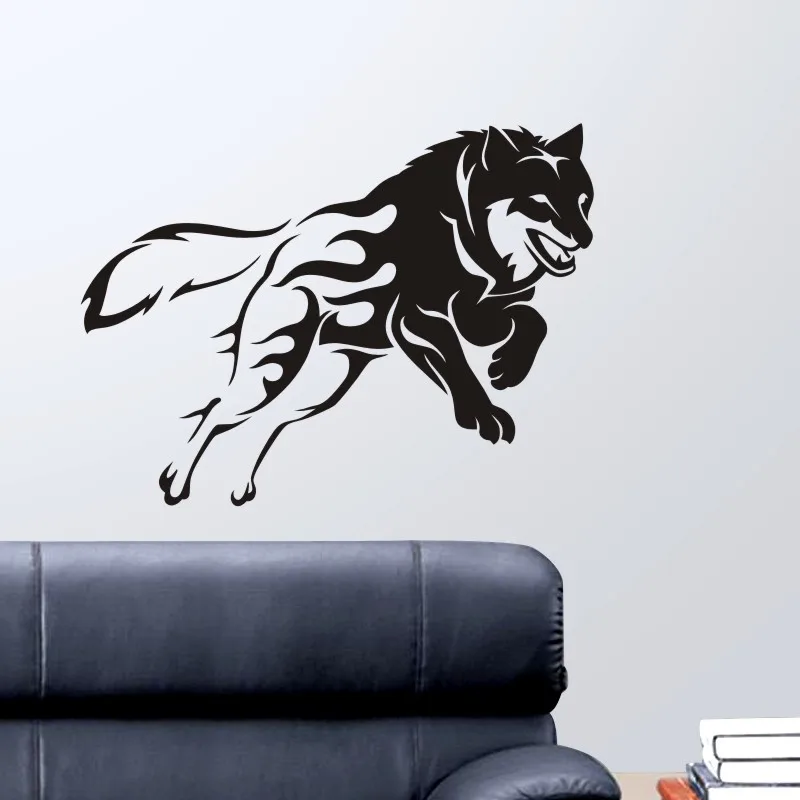 Wolf Sticker Scenery Vinyl Decal Car Truck Home Decor Decor Mural Wild Animal