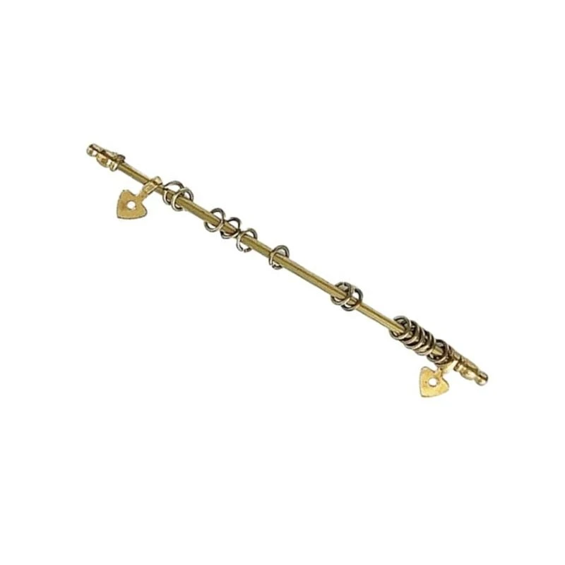 クラフトモデルのプロジェクトシーン設定のための現実的な詳細を備えた1/12ドールハウスモデル用のゴールデンミニチュアカーテンロッド