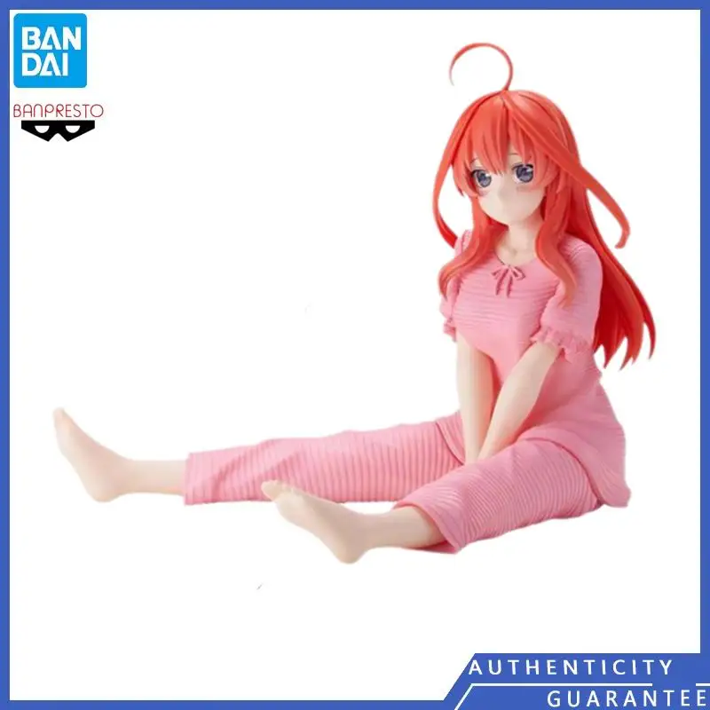 [In stock] Bandai BANPRESTO 13cm The Quintessential Quintuplets Nakano Itsuki Action Figure Anime Cartoon Prize Gifts