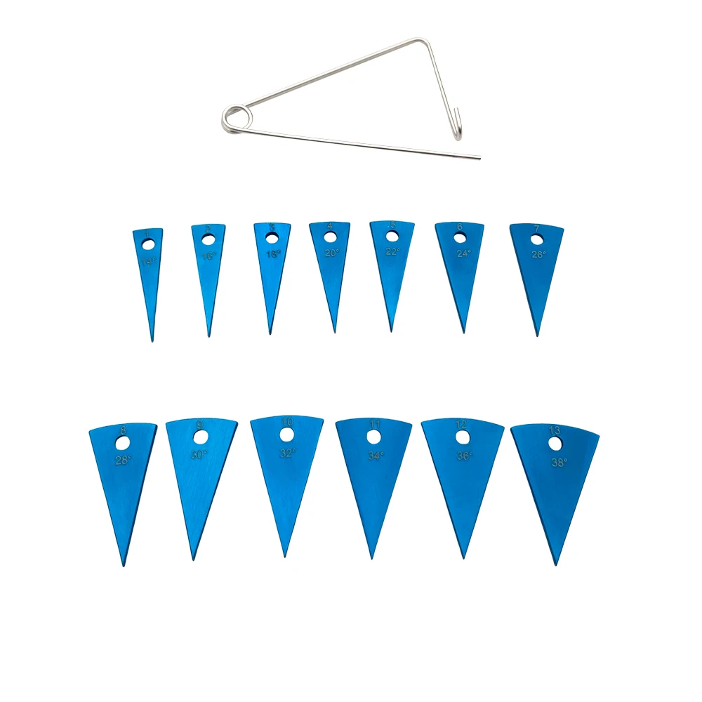 

QSWTITAN Угловая линейка остеотомии ветеринарные ортопедические инструменты Автоклавируемые