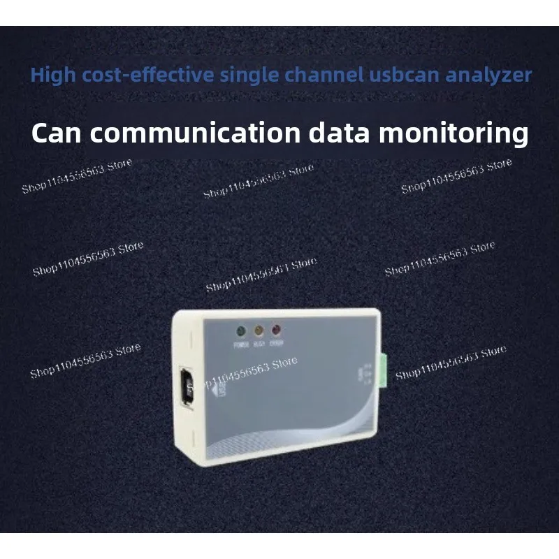 

Single Channel USBCAN Debugger - USB to CAN Adapter with CANopen J1939 DeviceNet & Secondary Development